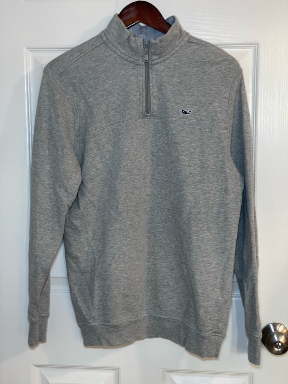 Vineyard Vines x Target Men’s Small Gray 1/4 Zip Pullover Cotton